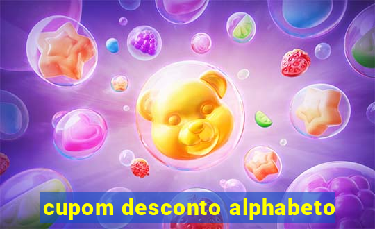 cupom desconto alphabeto